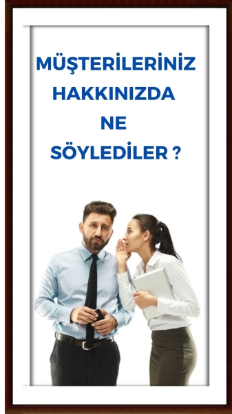 HAKKINIZDA NE DEDİLER !